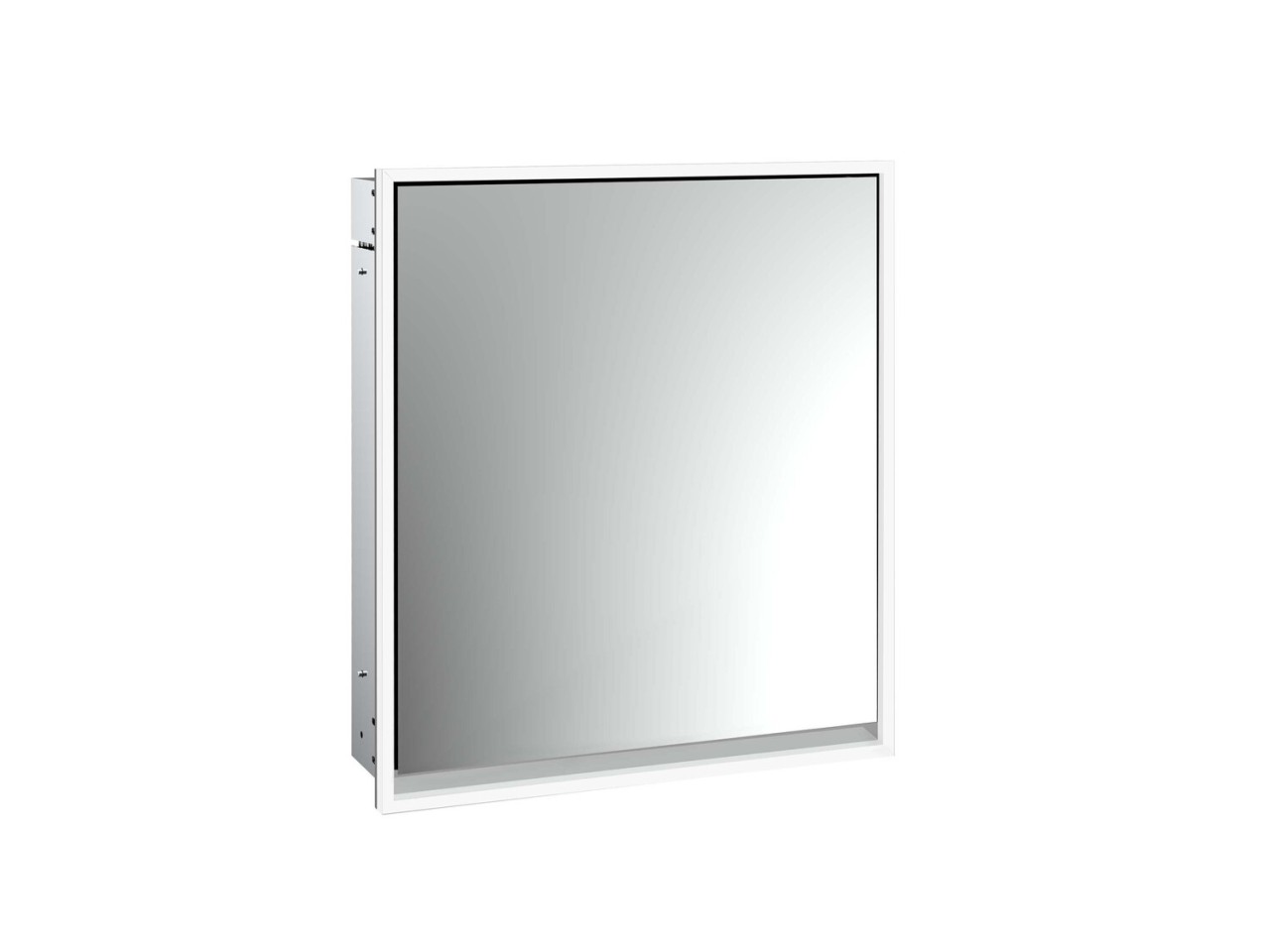 Bild von emco LED-Lichtspiegelschrank Loft Unterputz, 600 mm, Anschlag links Rückwand weiß, 979806101 979806101