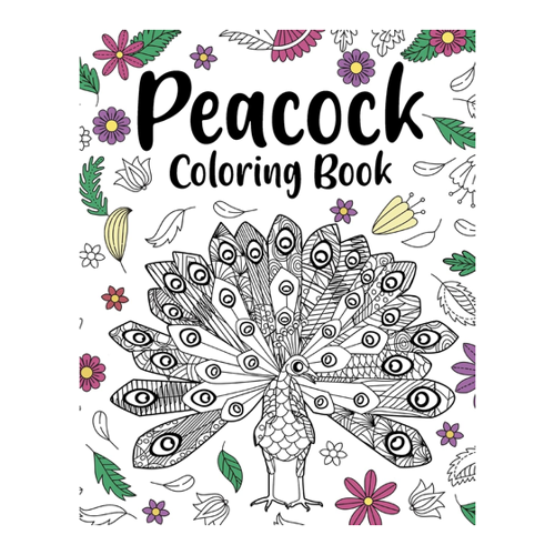 Bild von Peacock Coloring Book: Floral Mandala Coloring Pages für Entspannung und Genuss