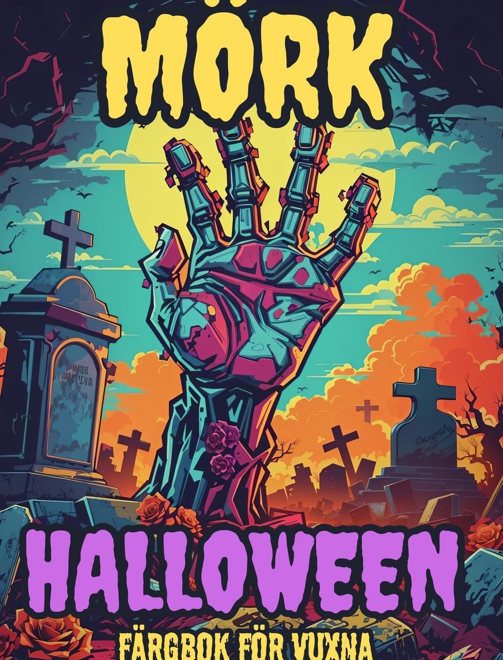 Bild von Halloween: Horror Målarbok för vuxna med läskiga varelser: Skrämmande pumpavarelser, skrämmande fågelskrämmor och mer för avkoppling