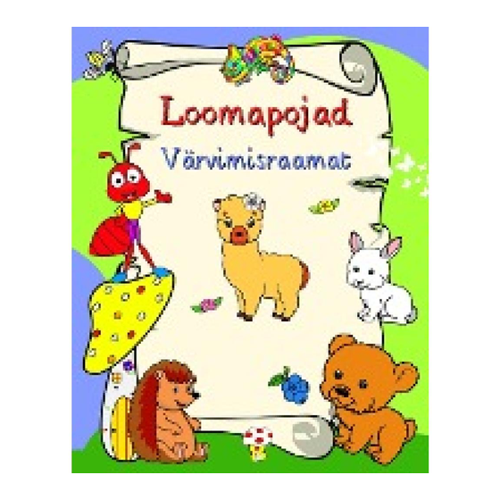 Bild von Loomapojad Värvimisraamat: Ein unterhaltsames Malbuch für Kinder