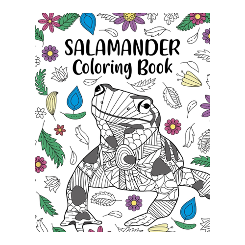 Bild von Paperland: Salamander Coloring Book – Ein kreatives Malbuch für Amphibienliebhaber