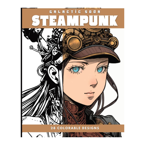 Bild von Soda, Galactic: STEAMPUNK (Coloring Book)