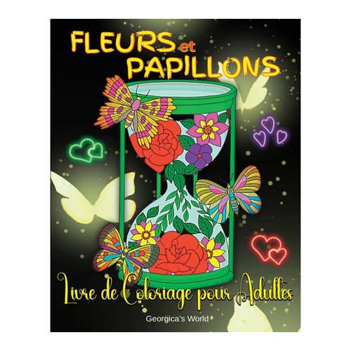 Bild von Fleurs et Papillons Livre de Coloriage pour Adultes: Étonnantes et Relaxantes Dessins pour Adultes et Adolescents