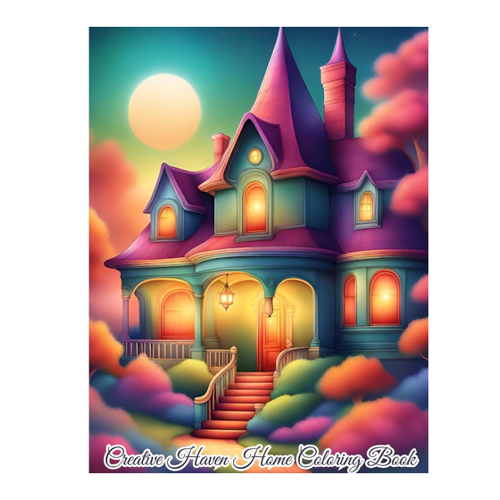 Bild von Creative Haven Home Coloring Book