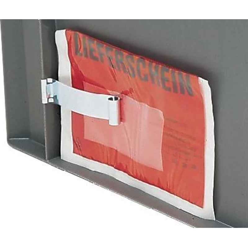 Bild von Etikettenklammer fÃ¼r Stapeltransportkasten