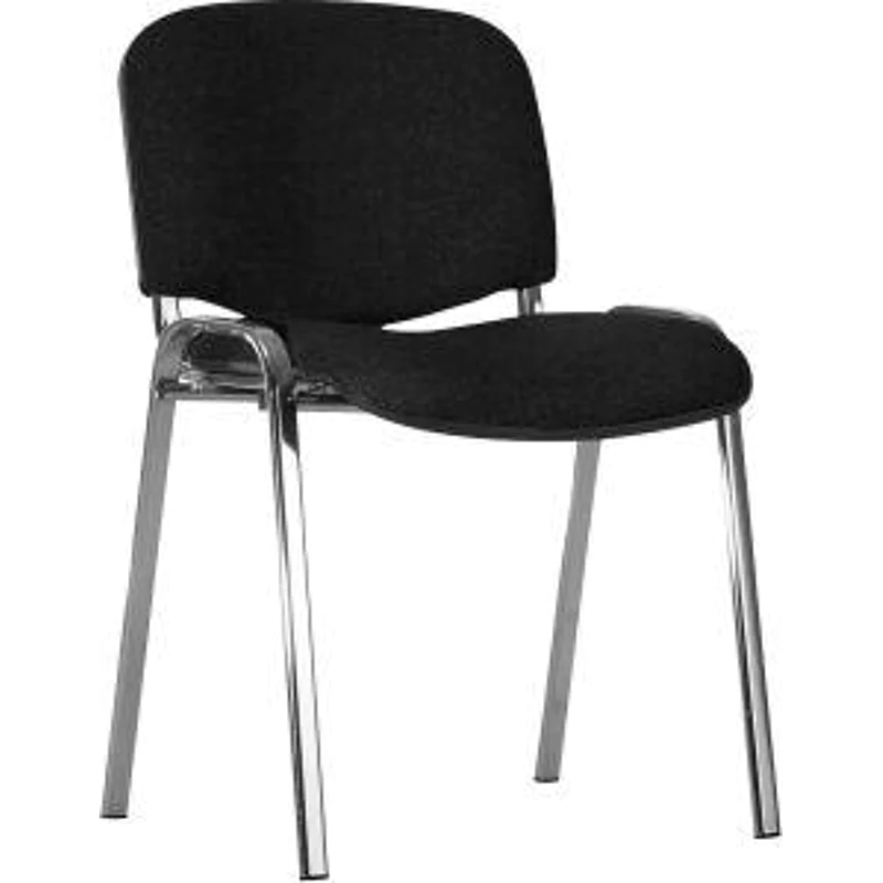 Bild von Bes.-Stuhl ISO chrom/schwarz