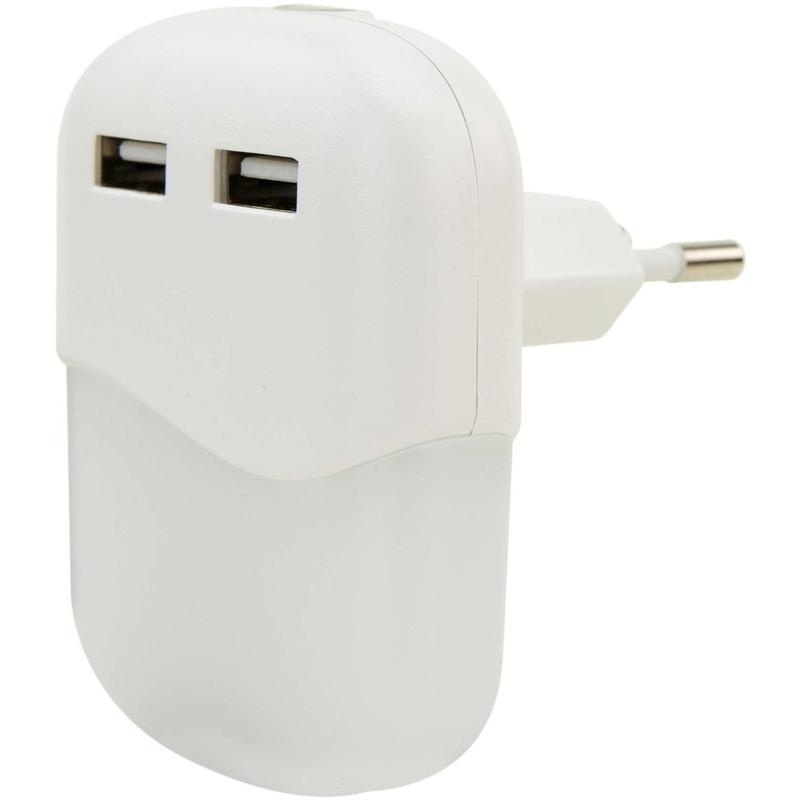 Bild von NL15AC + 2USB, Nachtlicht
