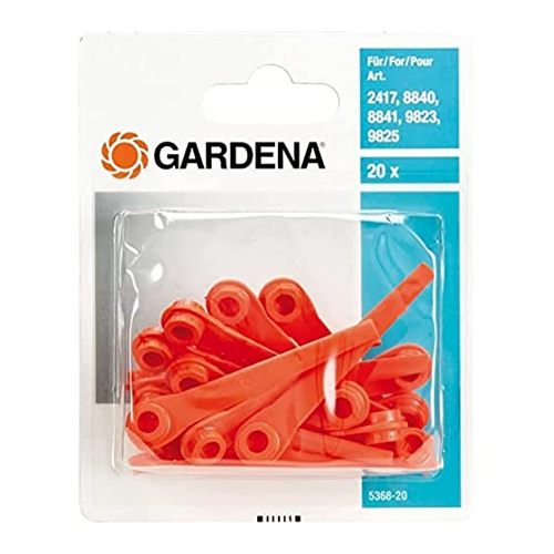 Bild von GARDENA Ersatzmesser für Trimmer accuCut, 20 Stück auf Blister