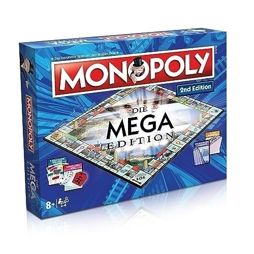 Bild von Monopoly Mega 2nd Edition Gesellschaftsspiel Brettspiel Spiel Auflage