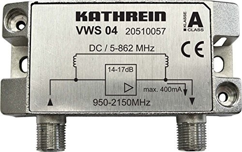 Bild von Kathrein VWS 04 Sat-ZF-Verstärker 47-862 MHz / 950-2400 MHz