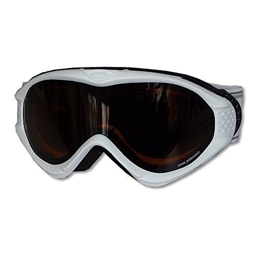 Bild von uvex Skibrille Onyx Polavision (1121 polarwhite mat, double lens, polavision)