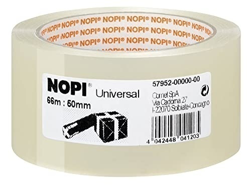 Bild von Verpackungsklebeband Universal, 50 mm x 66 m, transparent