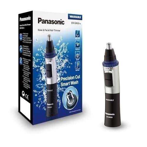 Bild von Panasonic Nase-Ohren trimmer ER-GN30-K Schwarz, Silber