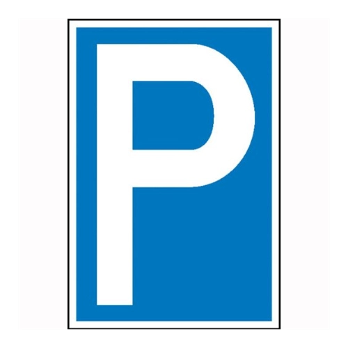 Bild von Parkplatzschild »Symbol: P«