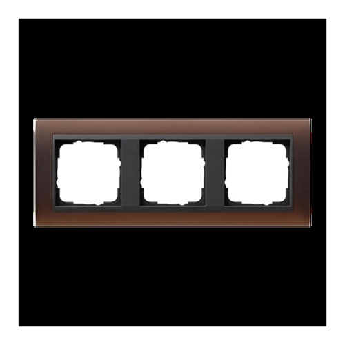 Bild von Gira Abdeckrahmen 3f.opak dbr 021313
