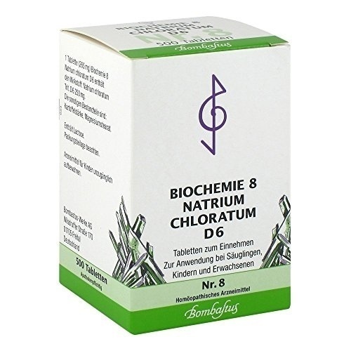 Bild von BOMBASTUS-WERKE BIOCHEMIE 8 Natrium chloratum D 6 Tabletten