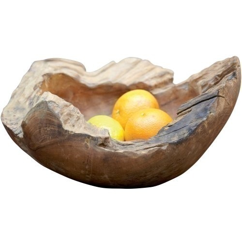 Bild von Teakschale 'Natural' 30 cm