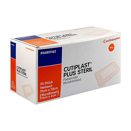 Bild von CUTIPLAST Plus steril 7,8x15 cm Verband