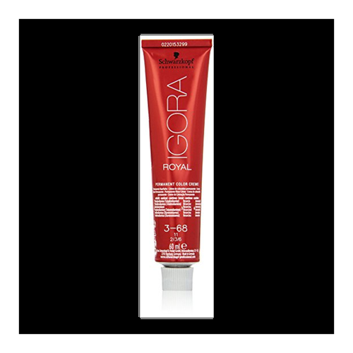 Bild von Schwarzkopf Igora Royal 60 ml 3-68 dunkelbraun schoko rot Haarfarbe Cremefarbe