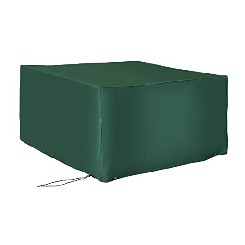 Bild von Outsunny Schutzhülle Abdeckung Abdeckhaube für Gartenmöbel 600D-Oxford Grün 135 x 135 x 75 cm   Aosom