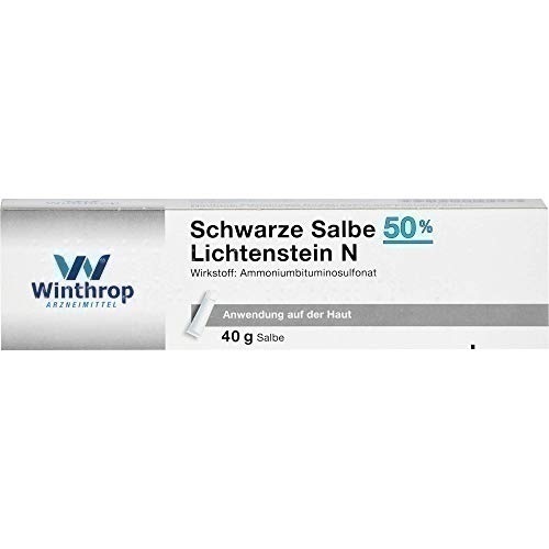 Bild von ZENTIVA PHARMA SCHWARZE SALBE 50% Lichtenstein N
