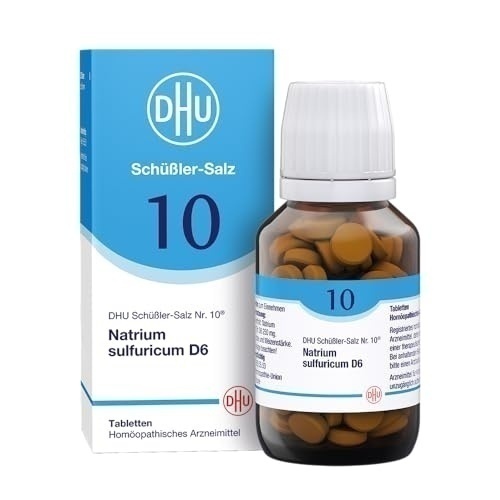 Bild von DHU-ARZNEIMITTEL BIOCHEMIE DHU 10 Natrium sulfuricum D 6 Tabletten