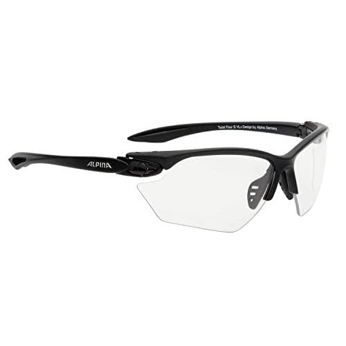 Bild von Alpina Twist Four S Varioflex+ Sportbrille (131 black matt, Scheibe: Varioflex black)