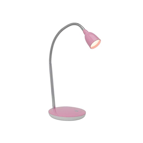 Bild von LED Tischleuchte Anthony in Silber und Pink 2,4W 250lm