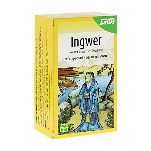 Bild von Ingwer KrÃ¤uter GewÃ¼rztee Salus