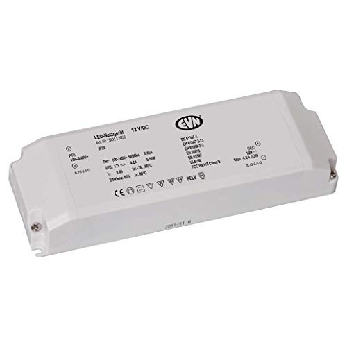 Bild von EVN Lichttechnik LED-Netzgerät 12VDC 1-50 Watt SLK 120 50 - SLK12050