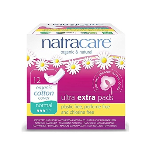 Bild von natracare Damenbinden ultra extra, normal, 12 Stück