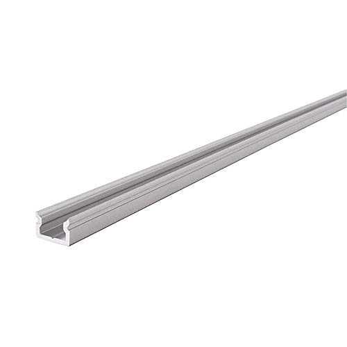 Bild von Deko-Light U-Profil flach AU-01-05 für 5-5,7mm LED Stripes, silber-matt eloxiert, 2000mm, für die Aufbaumontage