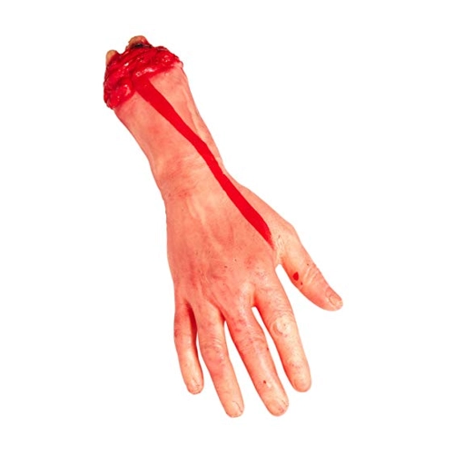 Bild von Abgetrennte blutige Hand   Detailgetreue Menschenhand