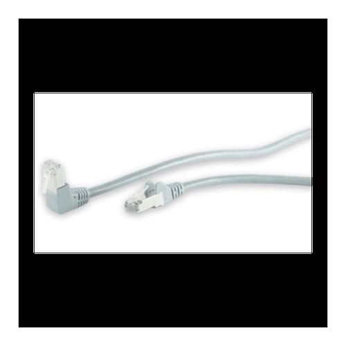 Bild von CAT.6 Patchkabel, S/FTP, 90°-gerade, 20 m, grau