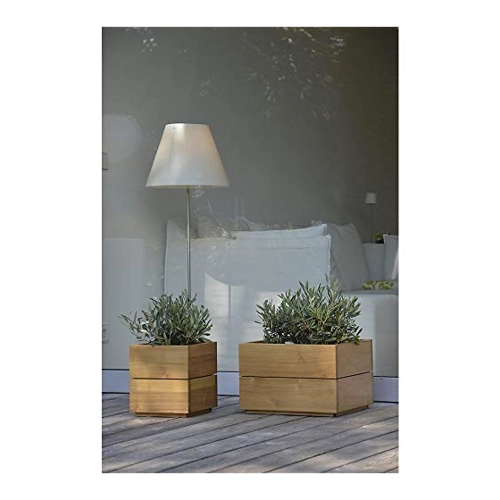 Bild von Teak-Pflanzbehälter 'Garden' Gr. M
