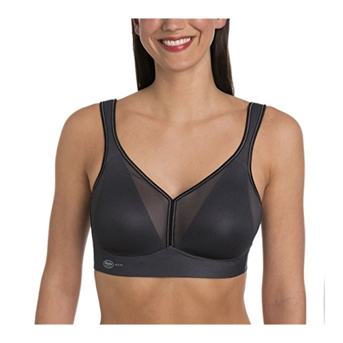 Bild von Anita Air Control Padded Sport-BH Damen Sport BH (Anthrazit 80C BH) Laufbekleidung