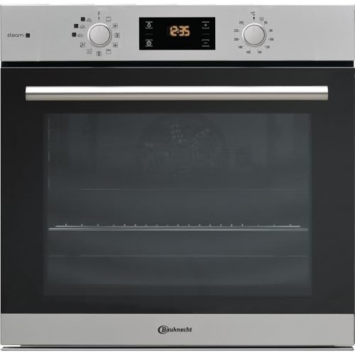 Bild von Bauknecht elektrischer Einbaubackofen: Farbe Edelstahl, Hydrolyse - BAR2 KH8V2 IN