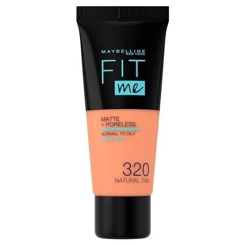 Bild von Maybelline Fit Me! Matte and Poreless Foundation 30 ml (verschiedene Farbtöne) - 320 Natural Tan