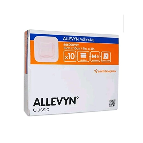 Bild von ALLEVYN Adhesive 10x10 cm haftende Wundauflage