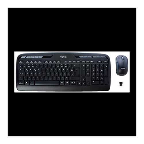 Bild von LOGITECH Desktop-Set Tastatur und Maus MK330, Wireless