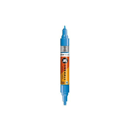 Bild von MOLOTOW Permanent-Marker "One4All Acryl Twin 180" signalschwarz