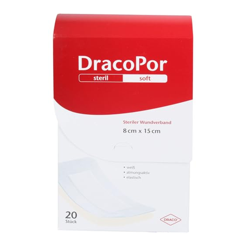 Bild von DRACOPOR Wundverband 8x15 cm steril