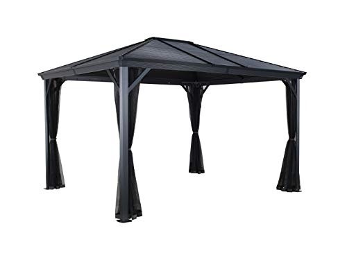 Bild von Aluminium Pavillon Ventura Größe:L 296 x B 296 x H 260 cm