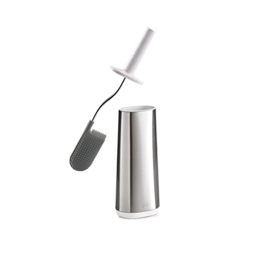 Bild von Joseph Joseph Flex™ Plus WC-Bürste mit Aufbewahrungsständer aus Edelstahl, One size, Edelstahl