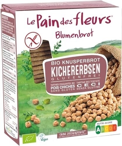 Bild von Blumenbrot Kichererbsen bio (150g)