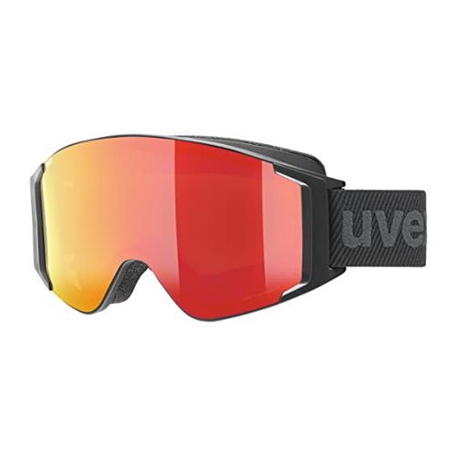 Bild von uvex g.gl 3000 Take Off Skibrille Brillenträger (2030 black matt, mirror red/lasergold lite/clear (S1/S3))