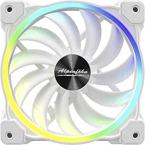 Bild von Alpenföhn Wing Boost 3 ARGB High Speed White Edition - 120mm Gehäuselüfter