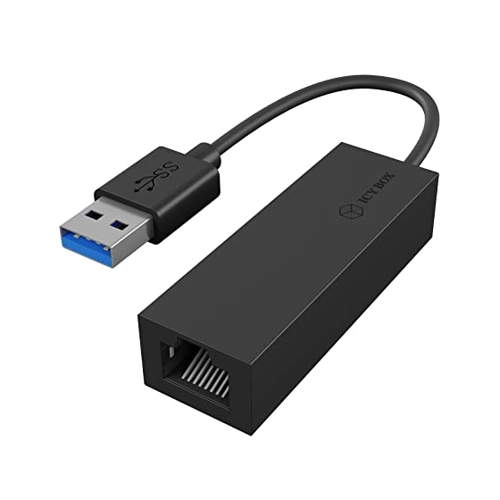 Bild von ICYBOX USB 3.0 Type-A® zu Gigabit Ethernet LAN Adapter