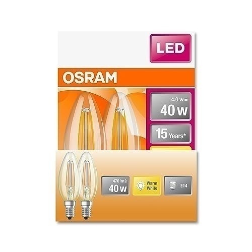 Bild von Osram LED Star Classic B40 4W E14 warmweiß