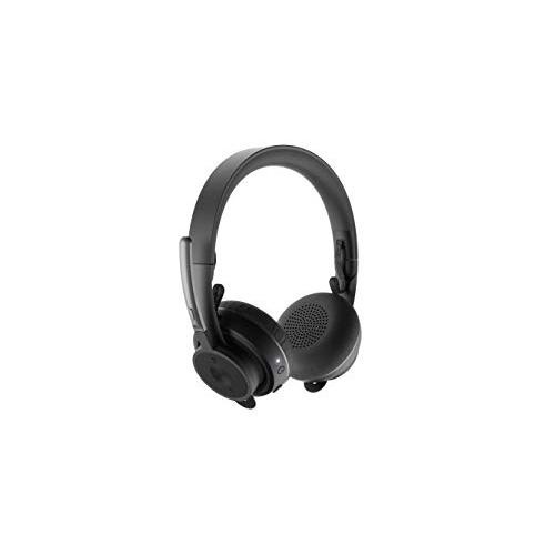 Bild von Logitech Zone Wireless Bluetooth-Headset, UC optimiert, Aktive Rauschunterdrückung, USB-Dongle, graphit